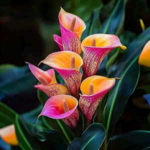 Калла Оникс купить по цене от 450р. в интернет-магазине «Посадика» с доставкой почтой в в Лесозаводске и по всей России – [изображение №1].